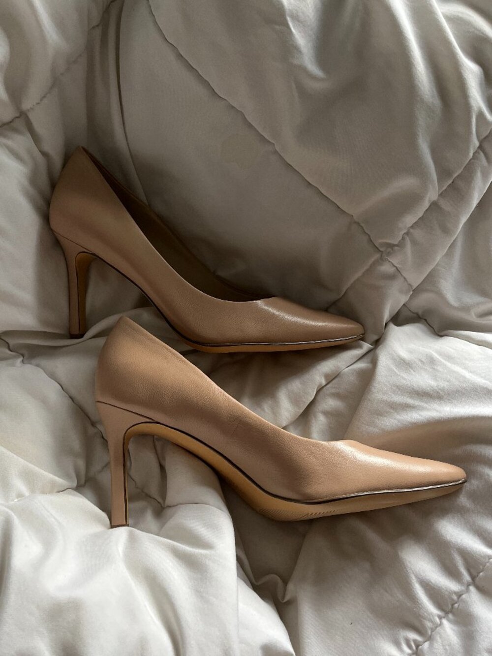 NWT Naturalizer Nude Anna Stiletto Pumps Size 7 US
